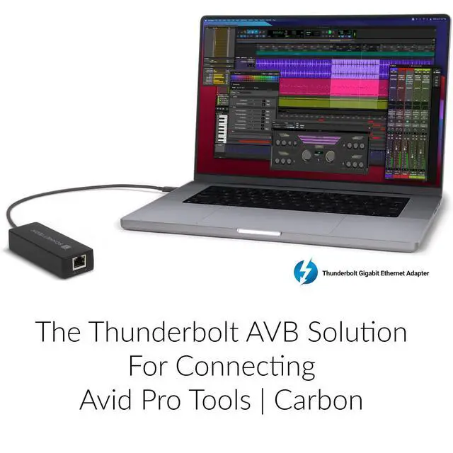 Alt view image 2 of 4 - Thunderbolt AVB Adapter for Macs