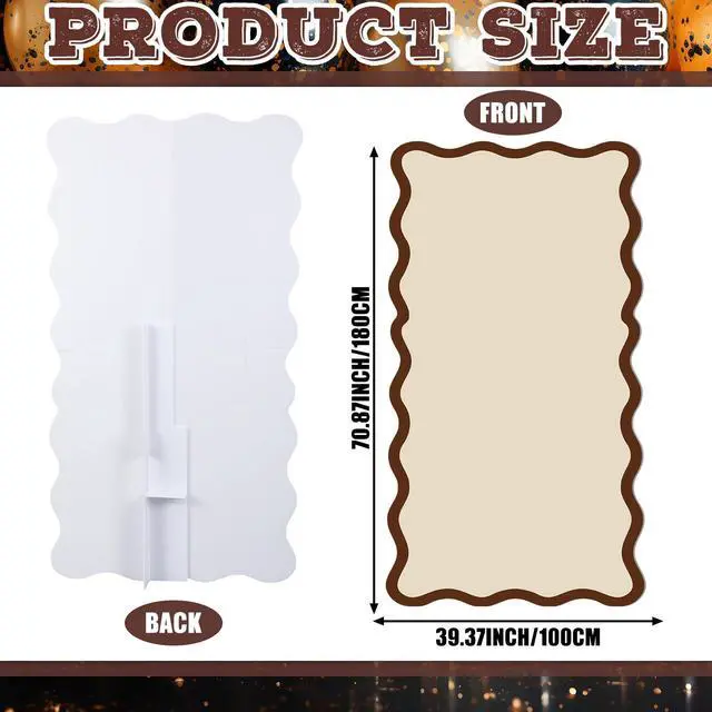 Alt view image 6 of 7 - 6ft Espresso Martini Birthday Cardboard a Tini Bit Older Party Cardboard Cutouts Birthday Party Cutout Stand Decor for a Baby is Brewing Baby Bridal Shower Supplies