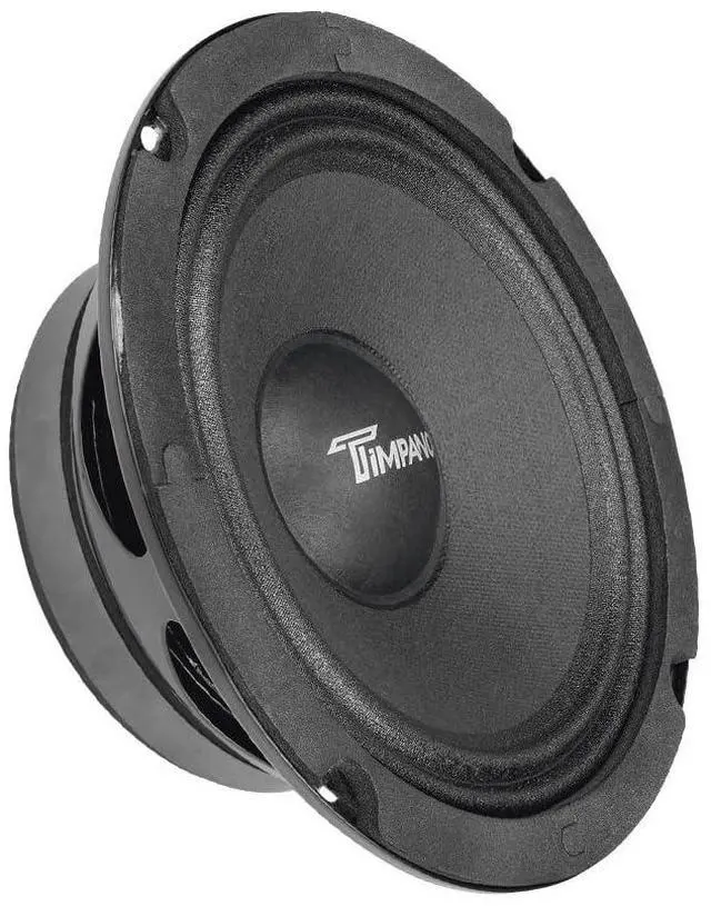 Main image of 6.5 Inch Shallow Midrange Speaker 500 Watts TPT-MR6-4 PRO, 6.5 Midrange Speakers 4 Ohm Shallow Mount Car Audio Speaker, Pro Audio Loudspeaker Compact for Doors (Single)