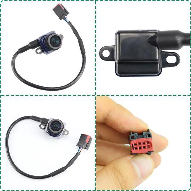 Alt view image 6 of 6 - 56054058AH Rear View Backup Camera Compatible with 2011-2014 Dodge Charger Chrysler 300 - Reversing Park Assist Cam Replacement for OE# 56054058AD, 56054058AE, 56054058AF