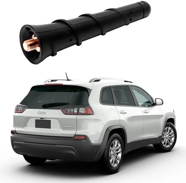 Main image of 3.2 Inch Antenna for 2011-2025 Jeep Cherokee Grand Cherokee | Compass Renegade, Dodge Journey Avenger Durango Dart Chrysler 200, Fiat 500, Car Roof Antenna, 68297936AA 5091100AA 5091100AB