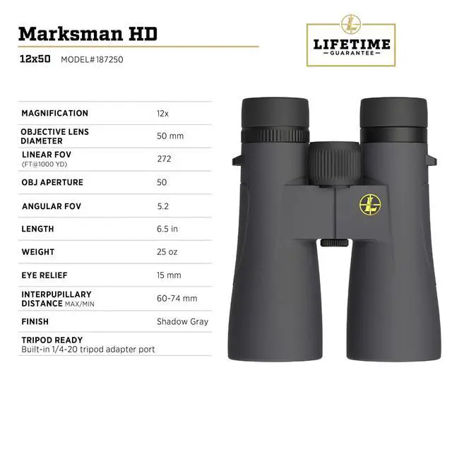 Alt view image 6 of 6 - Marksman HD 12x50mm (187250)