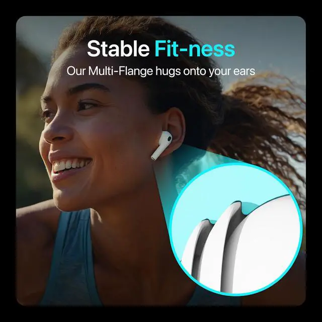 Alt view image 4 of 7 - Premium Multi-Flange Eartips for AirPods Pro 1&2 (S/M/L) Always Fits, Never Slips