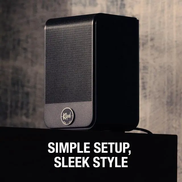Alt view image 6 of 7 - Flexus SURR 100 Surround Sound Speakers with Immersive Dolby Atmos Technology - Black