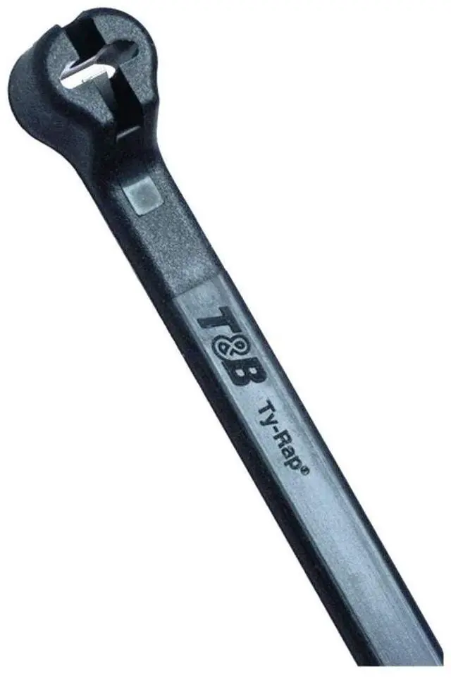 Main image of MS3367-2-0 Black Ultraviolet Resistant 14" Cable Tie TY28MX (1000 Per Bag)