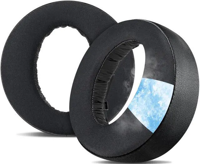 Main image of Cooling Earpads for Sony Pulse 3D PS5 (Not Fit Pulse Elite) - Black