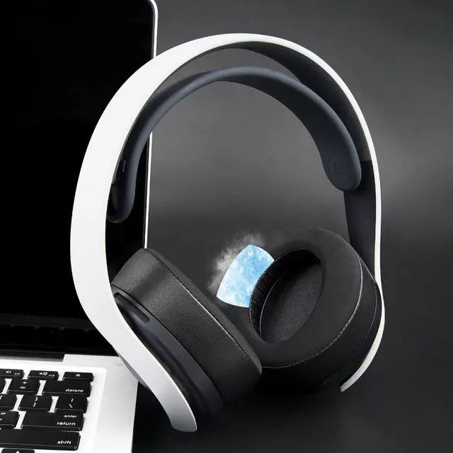 Alt view image 4 of 7 - Cooling Earpads for Sony Pulse 3D PS5 (Not Fit Pulse Elite) - Black
