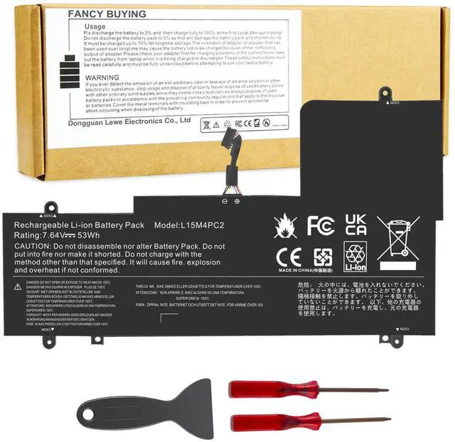 Main image of L15L4PC2 L15M4PC2 Laptop Battery Compatible with Lenovo Ideapad Yoga 710-11 710-14IKB 710-14ISK 710-15IKB 710-15ISK 710-151KB 710-14ISK-IFI 710-14ISK-ISE Series Notebook 5B10K90802 5B10K90778
