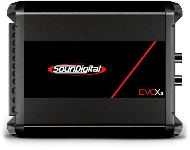 Main image of EVOX2 800.4-4 Ohm 4-Channel 800W RMS Bridged Power Car Amplifier