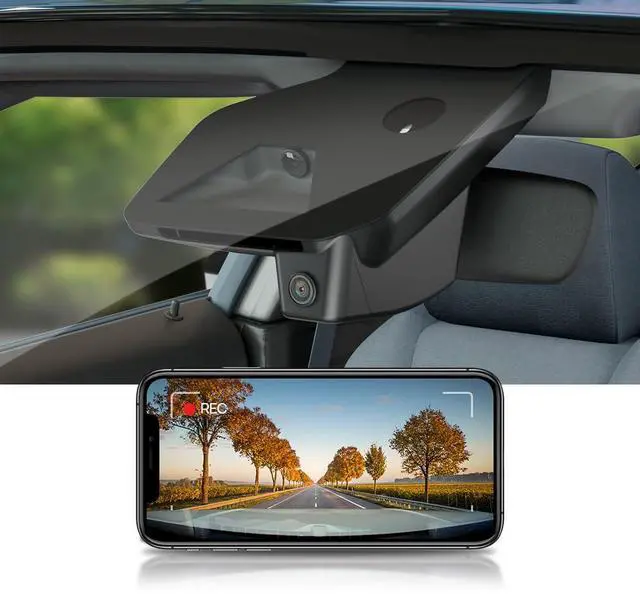 Main image of 4K Dash Cam Suitable for RAM 1500 2025 2026 RHO (HD2-D4120), Integrated OEM Look, UHD 2160P Video, Built-in WiFi & APP, Loop Recording, Collision Sensor, Night Vision, Plug & Play, 64GB Card