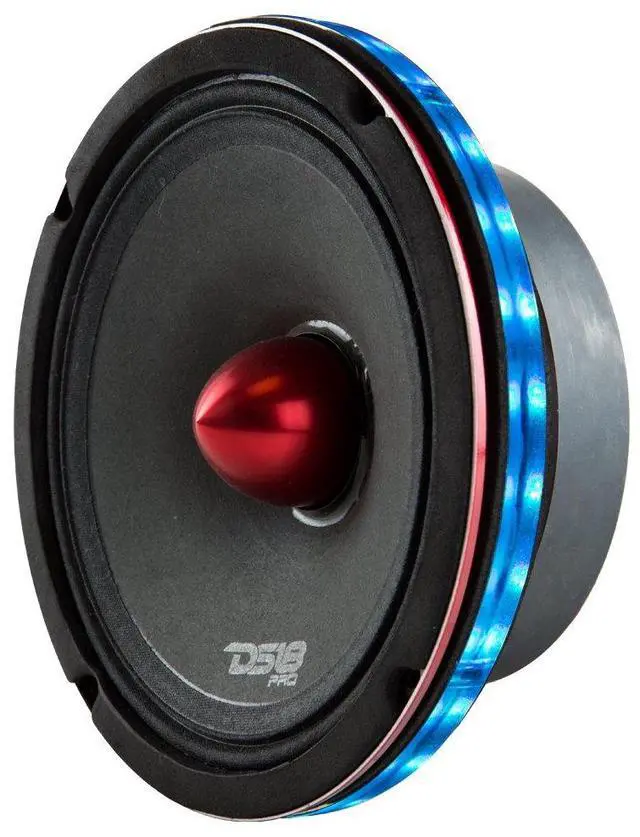 Main image of LRING8 Speaker Grill Ring - Fits 8 Speaker, RGB LED Lighting, Acrylic Ring, Marine Watertight Seal, Compatible with RGB Remote Module - One Ring