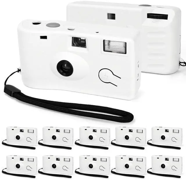 Main image of 12 Pack Disposable Cameras Bulk Single Use Flash 35mm Film Cameras 17 Exposures ISO 200, for Wedding Birthday Travel Anniversary Party Supplies