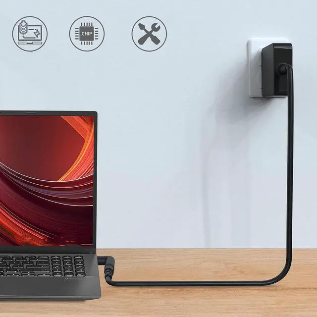 Alt view image 4 of 6 - 65W 45W 33W Charger Compatible with Asus Laptop