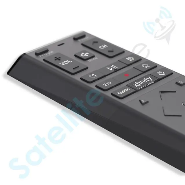Alt view image 3 of 5 - Remote Control Replacement Xfinity XR15 for Comcast X1 Xi6 Xi5 XG2 & Flex - Voice Commands Backlit Black ABS Plastic RC with Batteries Included