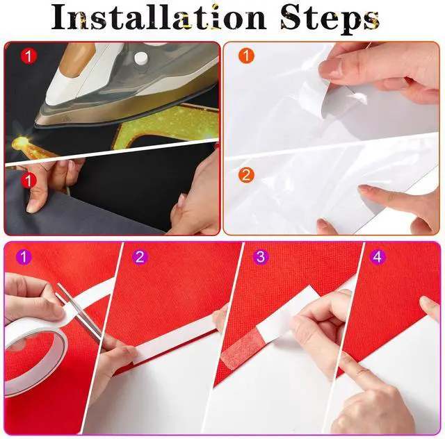 Alt view image 5 of 7 - 6.5 x 5 ft VIP Photography Backdrop Red Carpet Backdrop Film Movie Banner Paparazzi Props Party Accessory and Runner Red Carpet Runner 2.6 x 15 ft with Tape for Theme Party Decorations