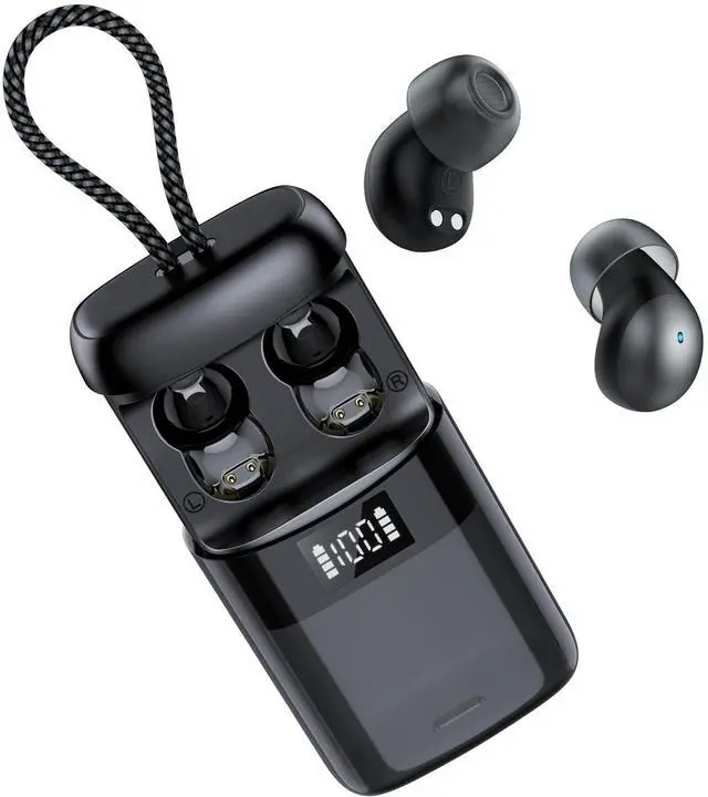 Main image of Sleep Earbuds Bluetooth 6.0 in Ear, 2026 New Mini Sleep Headphones with Sleep Monitor and APP, Sleepbuds for Side Sleepers, 48H Playtime Sleep Earphones with Personal Alarm/Small Earplugs, Black