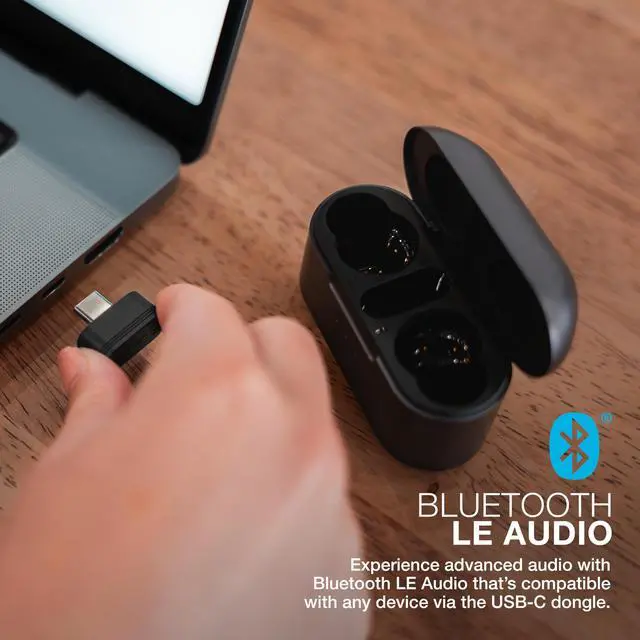 Alt view image 6 of 7 - Epic Lab Edition, True Wireless Earbuds, Hybrid Dual Drivers, Spatial Audio, Black
