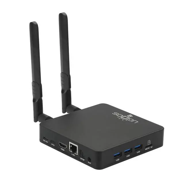 Alt view image 3 of 7 - AM9 PRO TV Box Android 14.0 Amlogic S905X5-J 4GB RAM 64GB ROM 2.4G/5G Dual WiFi Ethernet 1000M USB 3.0 BT5.3 Support AV1 VP9 H.265 4K HDR Box