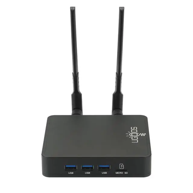 Alt view image 6 of 7 - AM9 PRO TV Box Android 14.0 Amlogic S905X5-J 4GB RAM 64GB ROM 2.4G/5G Dual WiFi Ethernet 1000M USB 3.0 BT5.3 Support AV1 VP9 H.265 4K HDR Box