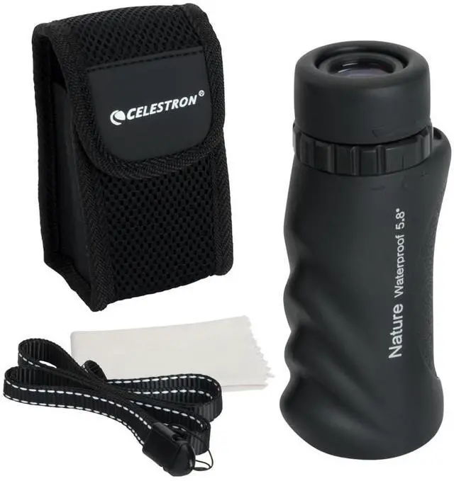 Main image of Nature 10x25 Monocular for Hiking and Wildlife Viewing | Pocket Sized Monocular, Multi-Coated Optics, 25mm Objective Lens, BaK-4 Prism, Twist-Up Eyecup, Waterproof & Fogproof