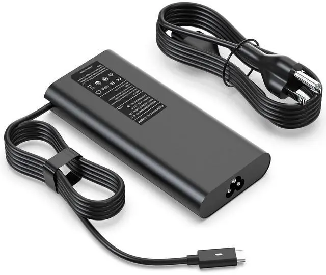 Main image of 130W USB C Laptop Charger Compatible with Dell 90W 65W XPS 15 16 17 9500 9510 9520 9530 9575 2-in-1 9640 9710 9720 9730, Precision 3470 3480 3540 3570 3580 5480 5550 5560, Latitude Power Adapter
