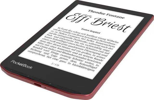 Alt view image 6 of 7 - Verse Pro E-Reader Waterproof | Eye-Friendly 6'' E-Ink Carta HD Touchscreen | Audio-Book & E-Book Reader | Text-to-Speech Function | SMARTlight | 16GB | WiFi & Bluetooth | Azure
