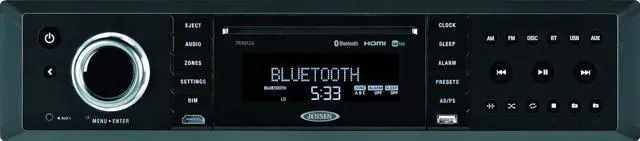 Main image of JWM92A 3-Speaker Zones Slimline Theater-Style DVD|USB|AUX|HDMI|App Ready Bluetooth Wallmount Stereo, Speaker Output 20X 8 Watt, Plays: CD/CD-R/CD-RW/DVD/DVD+R/DVD+RW/DVD-R/DVD-RW/MP3/WMA/JPEG