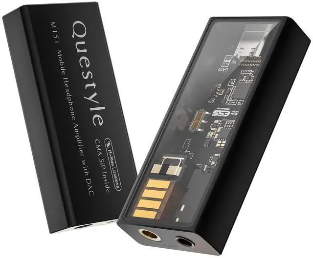 Main image of M15i Mobile DAC Amp - MFi Certified Portable Headphone Amplifier | ESS Flagship DAC, 3.5mm/4.4mm Balanced Output,Supports PCM 768kHz/DSD512 USB C Audio Adapter for iPhone, Android, Laptop