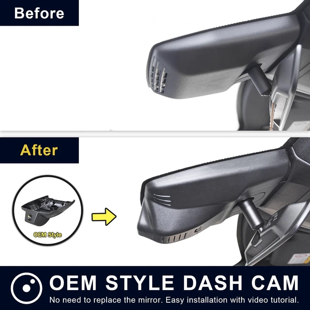 Alt view image 7 of 7 - 4K Dash Cam Custom for Lexus RX 2023 2024 2025 2026 (Model C),RX 350 350h 450h 500h Premium Luxury F Sport etc,OEM Look,UHD 2160P Video, Parking Mode, WiFi & App, Loop Recording, GPS, 64GB Card