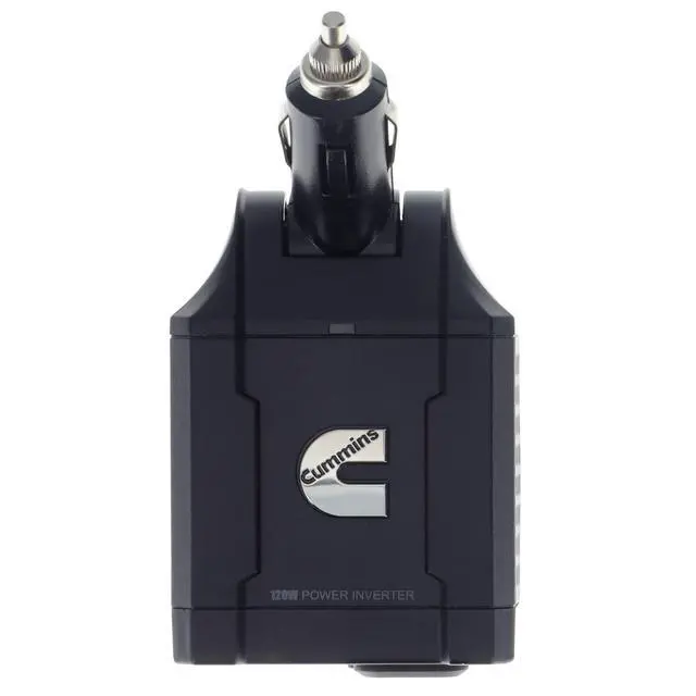 Alt view image 2 of 7 - 120 Watt Inverter 12v Socket DC to AC Inverter Direct Plug Converter CMN120D