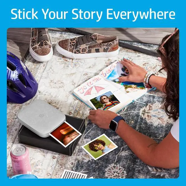 Alt view image 6 of 7 - Sprocket 3x4 Instant Photo Printer Wirelessly Print 3.5x4.25 Photos on Zink Paper from iOS & Android Devices
