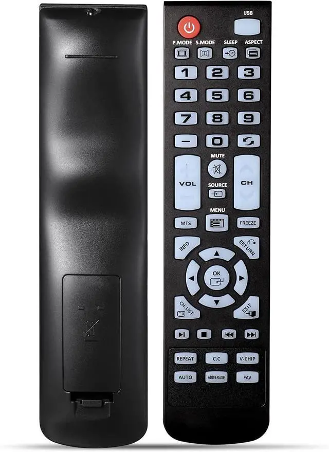 Main image of Replacement Remote Control Fit for All Element TV 100 Series E1AC19N E1AA24N E1AA24N-G ELEFT2416 E1AA32N E4AA43N E4AA50N E4AA55N E4AA65N