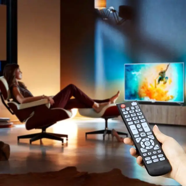 Alt view image 2 of 7 - Replacement Remote Control Fit for All Element TV 100 Series E1AC19N E1AA24N E1AA24N-G ELEFT2416 E1AA32N E4AA43N E4AA50N E4AA55N E4AA65N