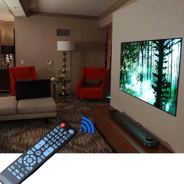 Alt view image 6 of 7 - Replacement Remote Control Fit for All Element TV 100 Series E1AC19N E1AA24N E1AA24N-G ELEFT2416 E1AA32N E4AA43N E4AA50N E4AA55N E4AA65N