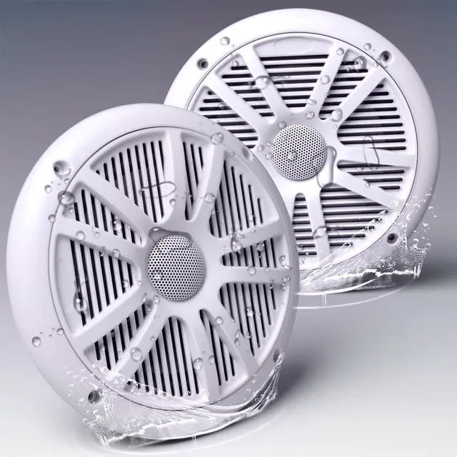 Main image of 800W 6.5 Inch Marine Speakers - 2 Way Waterproof UV Weather Resistant Outdoor Stereo Sound System, High-Fidelity Audio for Boats, RVs, Cars, Golf Carts, Hot Tubs, Indoor/Outdoor DIY Use