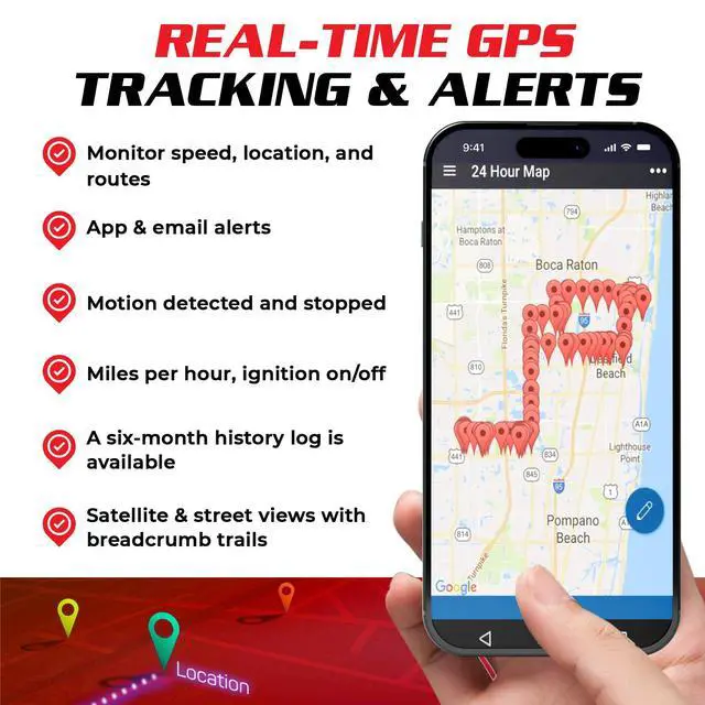 Alt view image 3 of 7 - GV53MG 4G LTE Hardwired GPS Tracker with Kill Switch | Real-Time Tracking, Geo-Fence Alerts, 6-Month Location History, US CA MX Coverage, SIM Included, Subscription Required