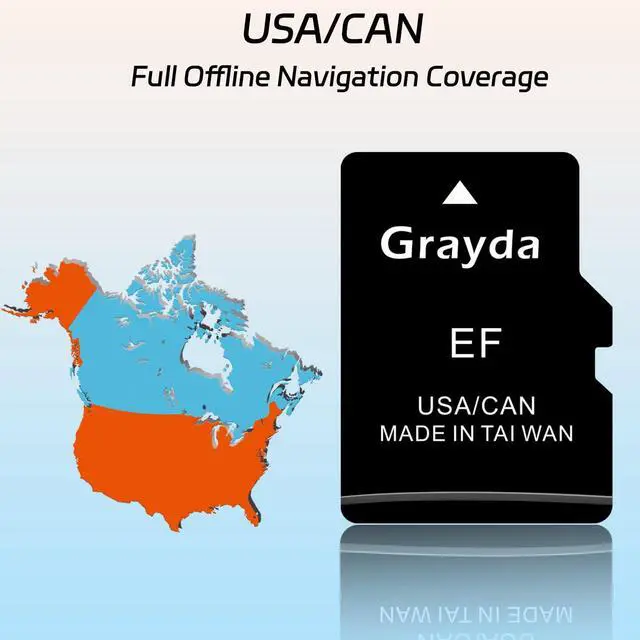 Alt view image 4 of 7 - 2026 Navigation SD Card Map Update Compatible with Toyota Vehicles | Fits Tacoma, Highlander, RAV4, Tundra, Camry, 4Runner, Sienna & More | Preloaded USA & Canada GPS Maps, Roads & POIs