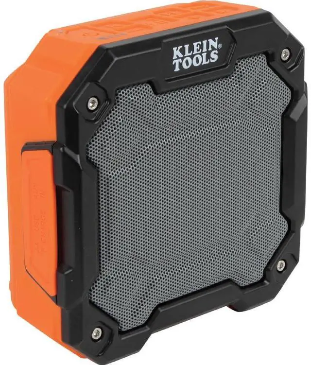 Main image of AEPJS3 Bluetooth Jobsite Speaker with Magnet and Hook, 20-Hr Run Time, Charge Via USB A or C, Pair Multiple Speakers via Broadcast, Hands Free Capable