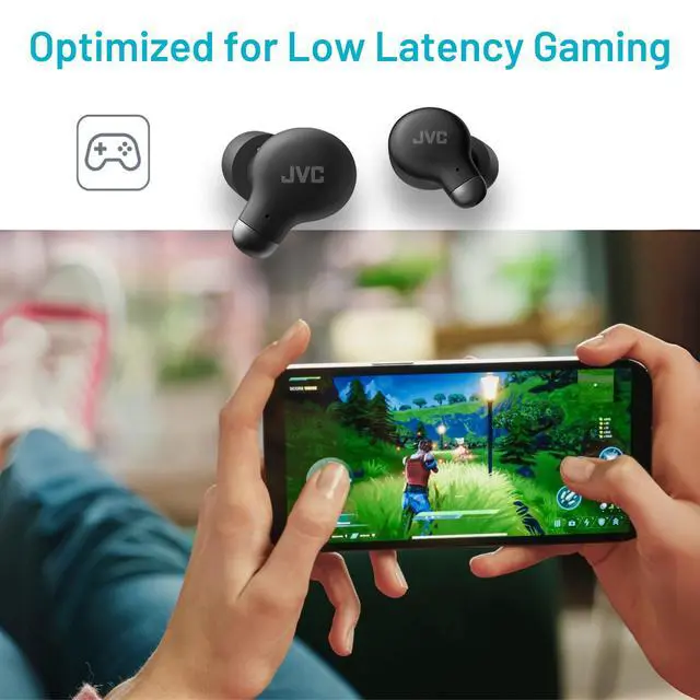 Alt view image 4 of 7 - Active Noise Cancelling True Wireless Earbuds - Bluetooth 5.3 with ANC - Comfortable Fit with S/M/L Silicon & Memory Foam Earpieces - IPX4 Water Resistant - 28 Hrs Playback - Compact Charging Case