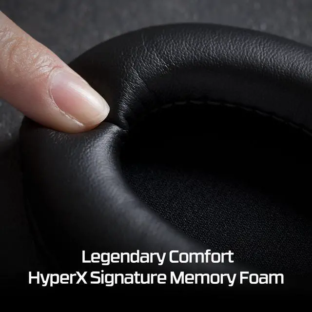Alt view image 3 of 7 - Cloud - Gaming Headset, Memory Foam Comfort, Noise-Cancelling mic, Durable Aluminum Frame