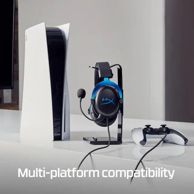Alt view image 4 of 7 - Cloud - Gaming Headset, Memory Foam Comfort, Noise-Cancelling mic, Durable Aluminum Frame