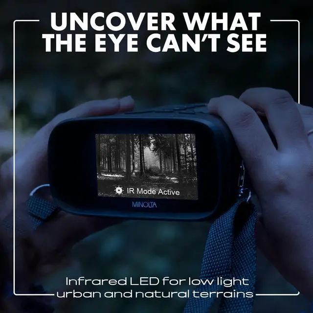 Alt view image 5 of 7 - MNDM10B 4K Video 10x25 Digital Night Vision Monocular Kit (Black) | Designed for sharp image quality with reliable performance for photography and creative shooting