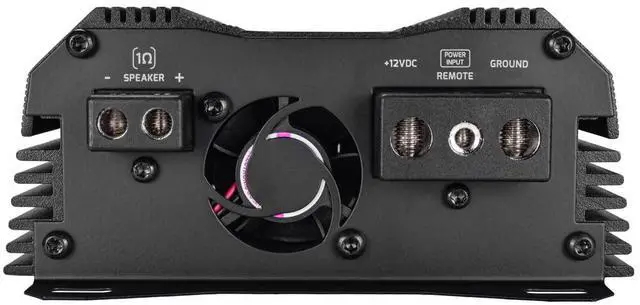 Alt view image 6 of 7 - MDX2500.1 1 Ohm Mini Car Audio Amplifier 1 Channel 2600 Watts RMS Ultra Compact Full Range Monoblock Class D Amp for Powersports, Motorcycles, ATV, for High Power Loudspeaker Systems