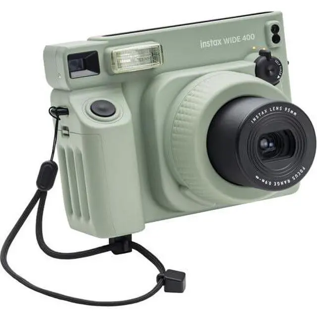 Alt view image 6 of 7 - Instax Wide 400 Instant Camera Bundle - Includes Twin Pack Wide Frame Film, BluebirdSales Carrying Case, Cleaning Cloth, and 4 AA Batteries - Portable (Wide 400 Instant Camera)