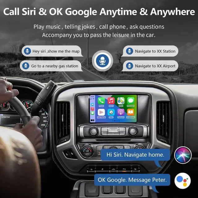 Alt view image 6 of 7 - CarPlay Kit for GM HMI 2.0 Cadillac Buick Chevrolet GMC 2014-2020 | CarPlay Interface Decoder Box, Support Wireless Carplay, Android Auto, Mirrorlink, Retains Factory Controls & Functions