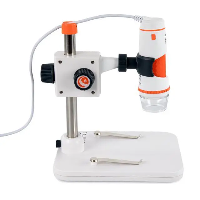 Alt view image 3 of 6 - Labs 5MP Handheld Digital Microscope for Detailed Inspection | Up to 200x Magnification, High-Resolution 5MP Imaging, Capture Photos & Video, Adjustable LED Illumination, USB Powered