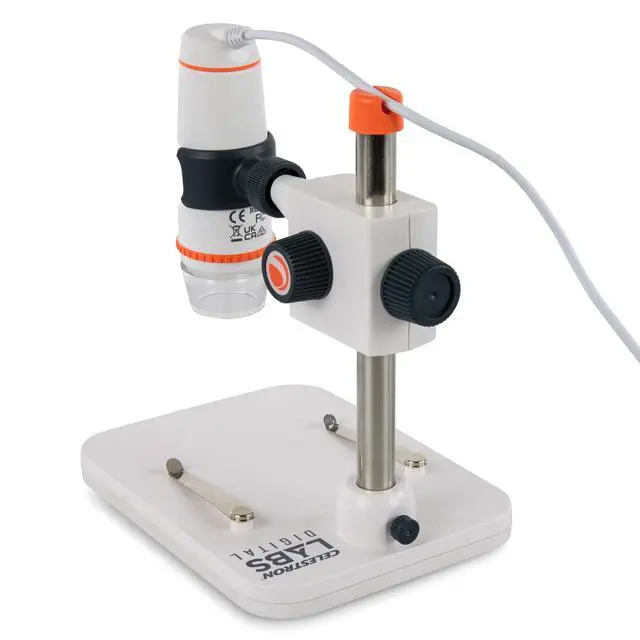 Alt view image 5 of 6 - Labs 5MP Handheld Digital Microscope for Detailed Inspection | Up to 200x Magnification, High-Resolution 5MP Imaging, Capture Photos & Video, Adjustable LED Illumination, USB Powered