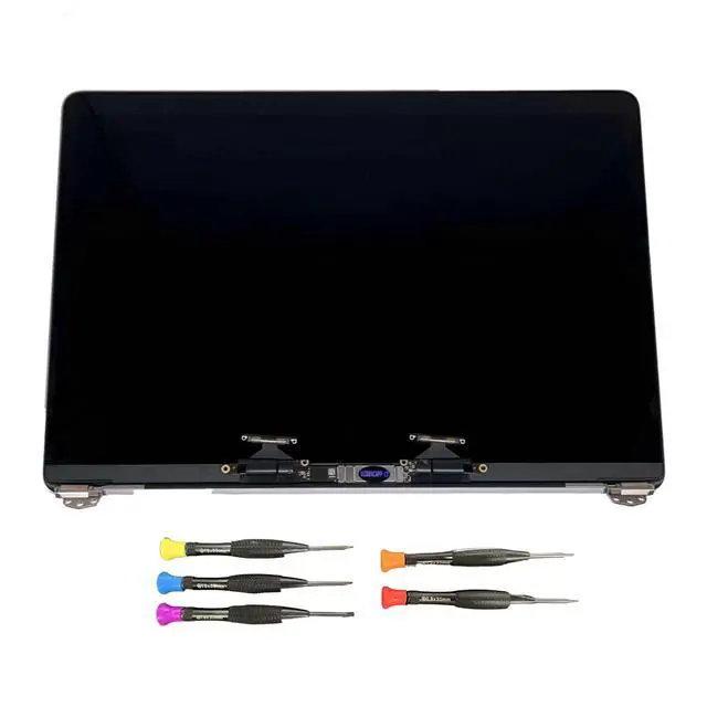 Alt view image 2 of 7 - 13'' Screen Replacement for MacBook Pro M1 Retina A2338 2020 EMC 3578 MYD83 MYDC2 MYD92 MYDA2 LCD Full Screen Display Assembly Space Grey