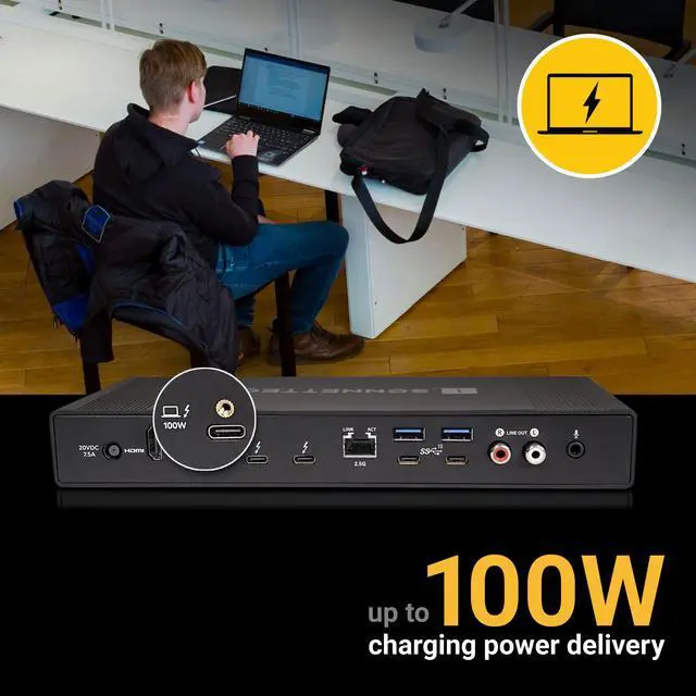 Alt view image 4 of 7 - Echo 20 Thunderbolt 4 SuperDock