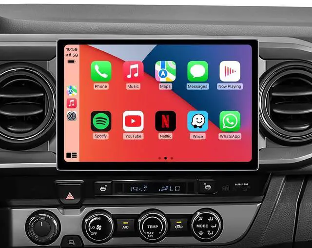Main image of Car Radio Stereo for Toyota Tacoma 2016-2023, Wireless CarPlay Android Auto | 11.5" HD touchscreen, 64G storage, 5G WiFi GPS Navigation, phone link, Bluetooth FM AM SWC, HD backup camera